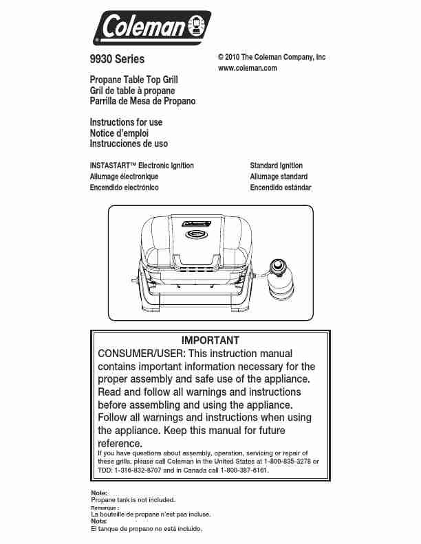 Coleman Gas Grill 9930-page_pdf